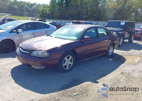 2004 Chevrolet Impala Ls из США, поврежденный, VIN 2G1WH52K449422890